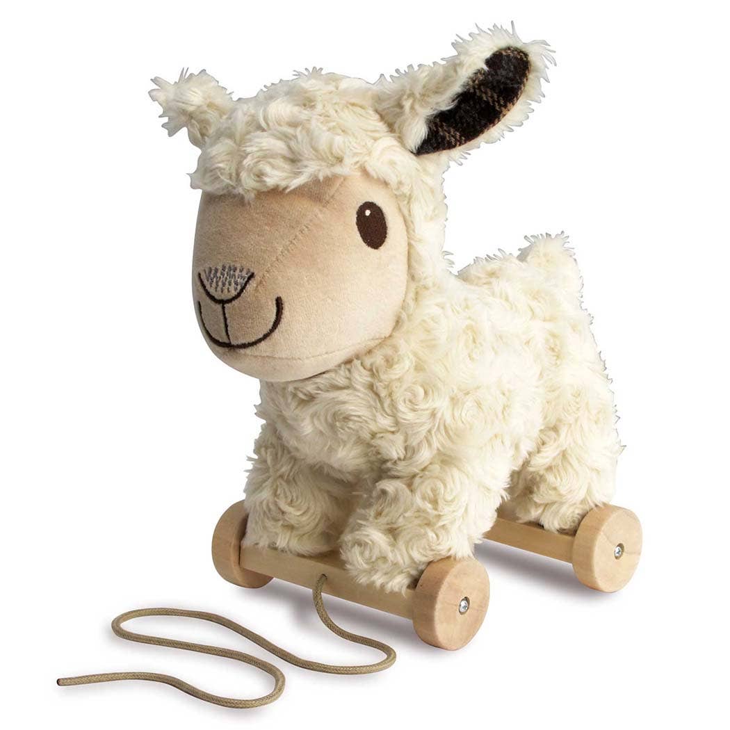 Pull Along Toy — Lambert Sheep | 2-in-1 Plush & Pull Toy | Ages 6m+