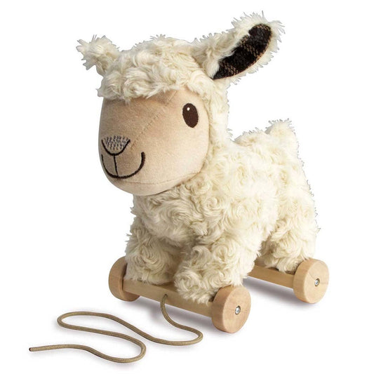 Pull Along Toy — Lambert Sheep | 2-in-1 Plush & Pull Toy | Ages 6m+